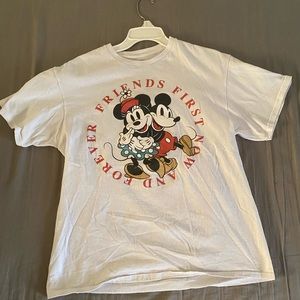 Mickey and Minnie “Friends First Now and Forever” T Shirt